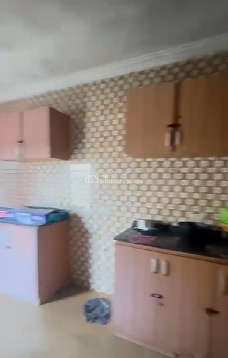 Spacious Upstairs Room Selfcon Inside a Shared Apartment { Video}, Addo Road, Ajah, Lagos, Self Contain (single Rooms) for Rent