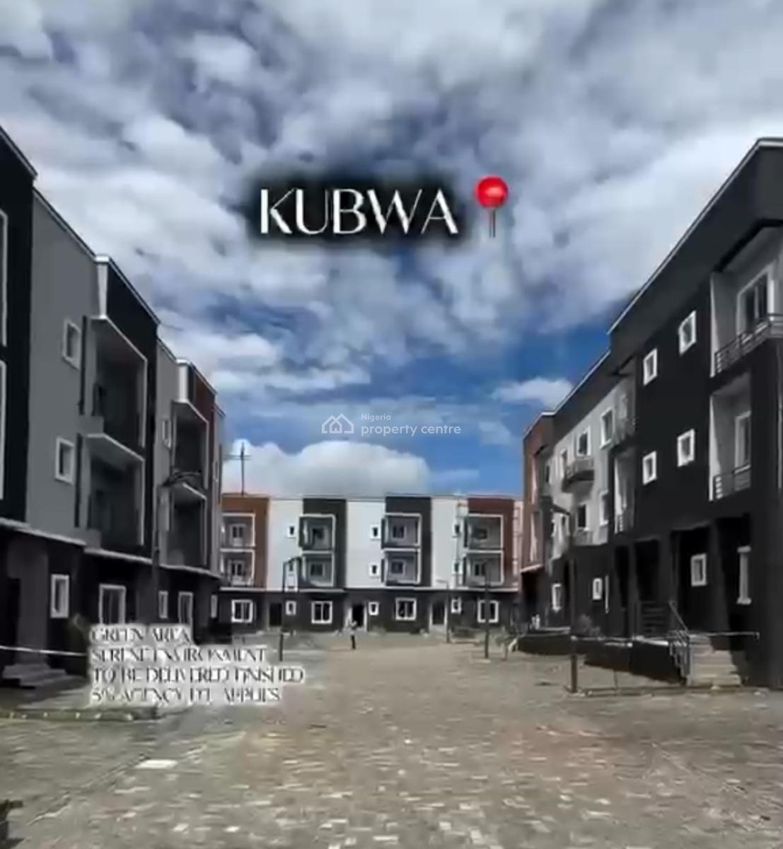 Newly Built 3 Bedroom Flat, in a Mini Estate, Fo1 Layout, Kubwa, Abuja, Flat / Apartment for Sale