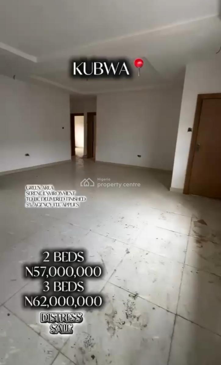 Newly Built 3 Bedroom Flat, in a Mini Estate, Fo1 Layout, Kubwa, Abuja, Flat / Apartment for Sale