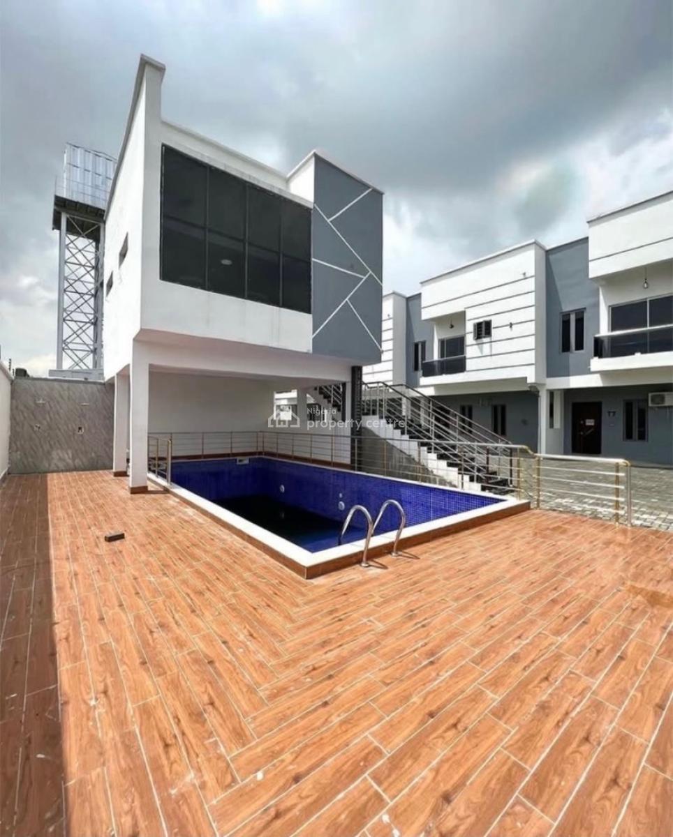 Modem and Spacious Brand New with Excellent Facilities, Ajah, Lagos, Terraced Duplex for Rent