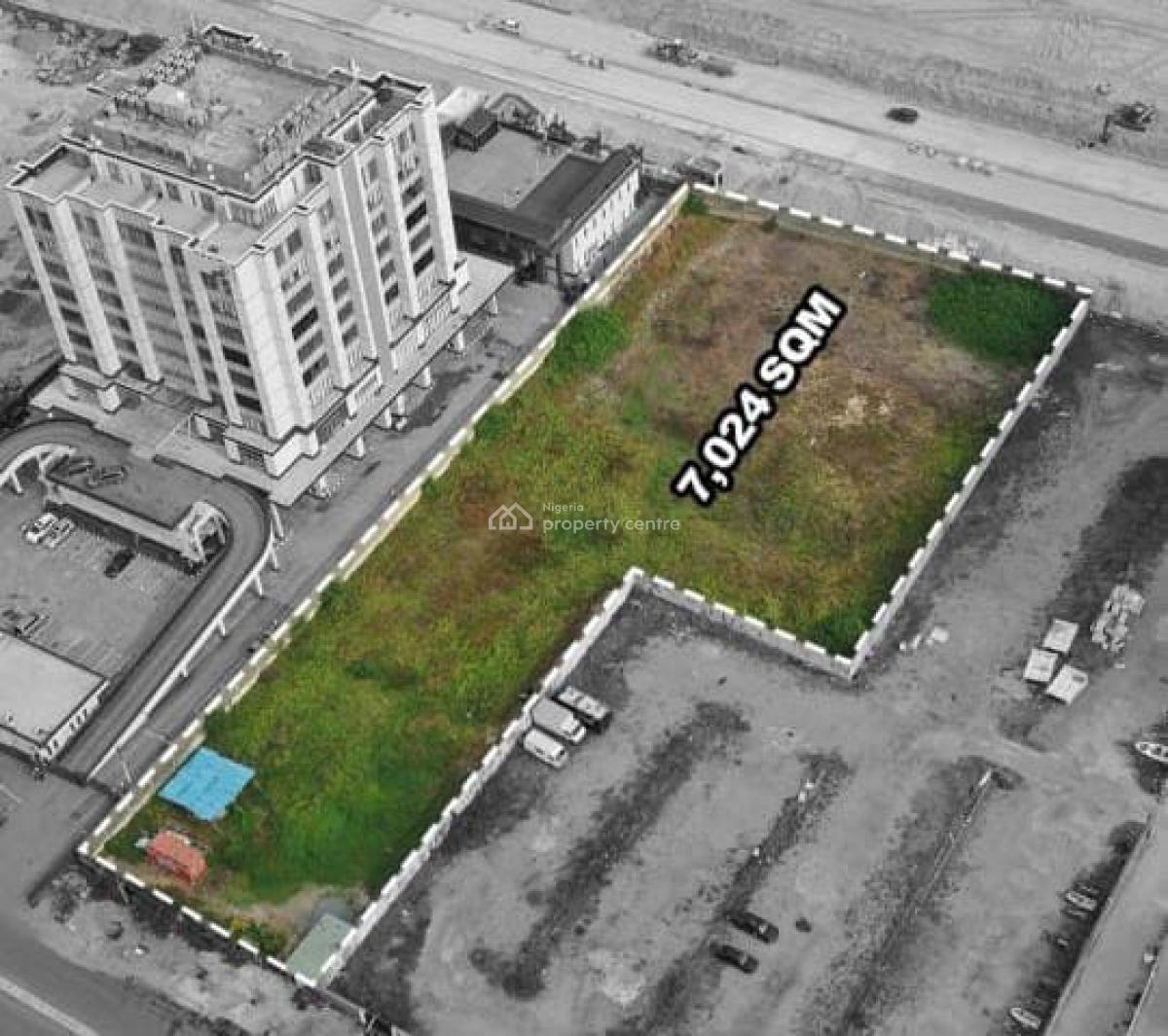 7,024,m2 Land* Directly on Landmark Road and New Coastal Road, Oniru, Victoria Island (vi), Lagos, Mixed-use Land for Sale