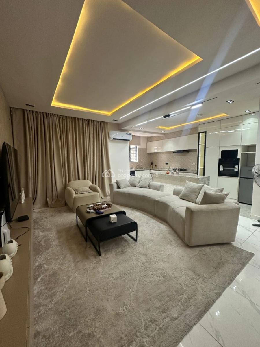 Spacious 2-bedroom Fully Furnished Serviced Apartment, Ikate, Lekki, Lagos, Flat / Apartment for Rent