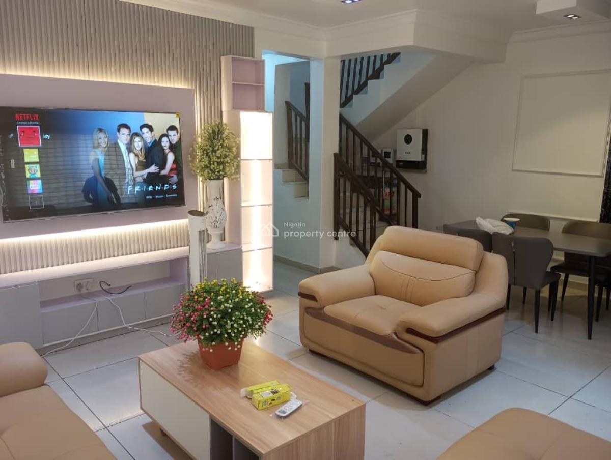 Fully Funished 4bedroom Duplex with a Bq, Lekki Phase 1, Lekki, Lagos, Detached Duplex for Rent