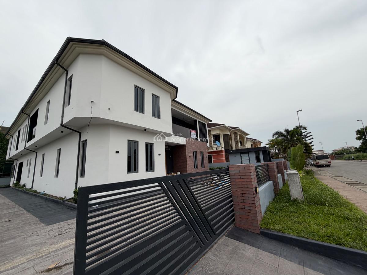 Massive 4-bedroom Duplex with 2 Living Rooms,home Gym Space and a Bq, Royal Garden Estate, Ajah, Lagos, Semi-detached Duplex for Rent