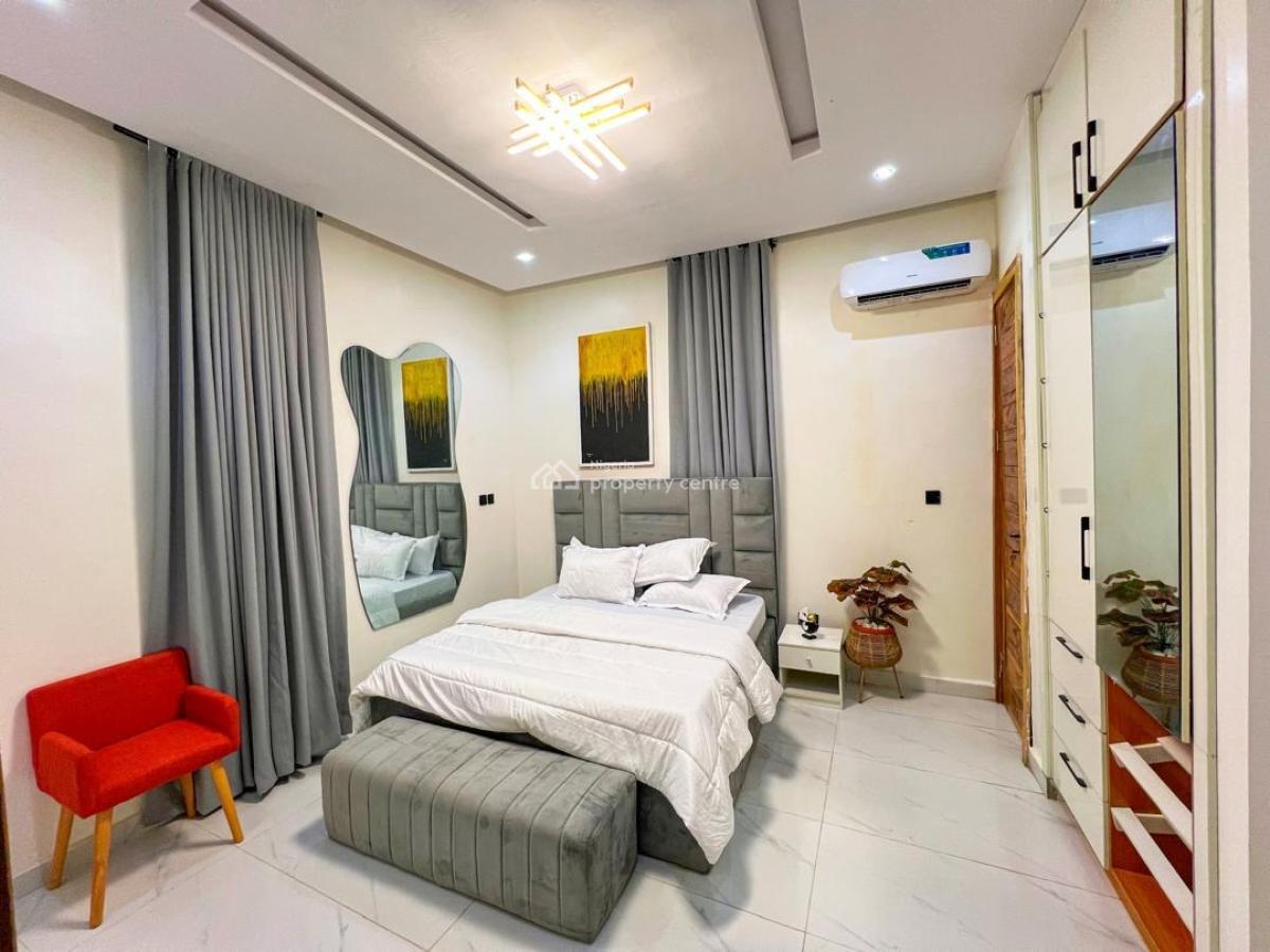 Coolest 3-bedroom Private Compound with Pool & Party Lounge, Ologolo, Lekki, Lagos, Flat / Apartment Short Let