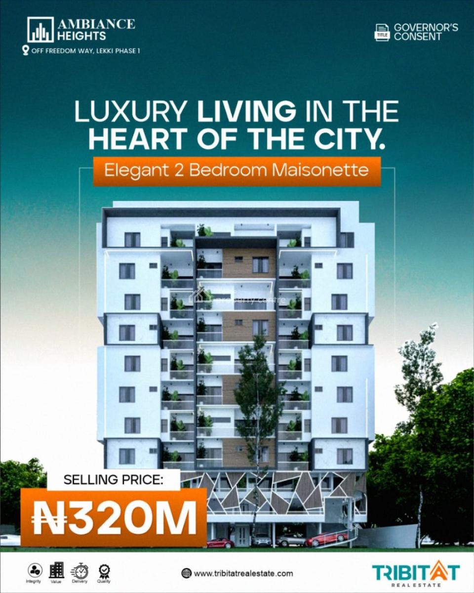 2bedrooms Luxurious Maisonette, Off Freedom Way Lekki I, Lekki Phase 1, Lekki, Lagos, Block of Flats for Sale