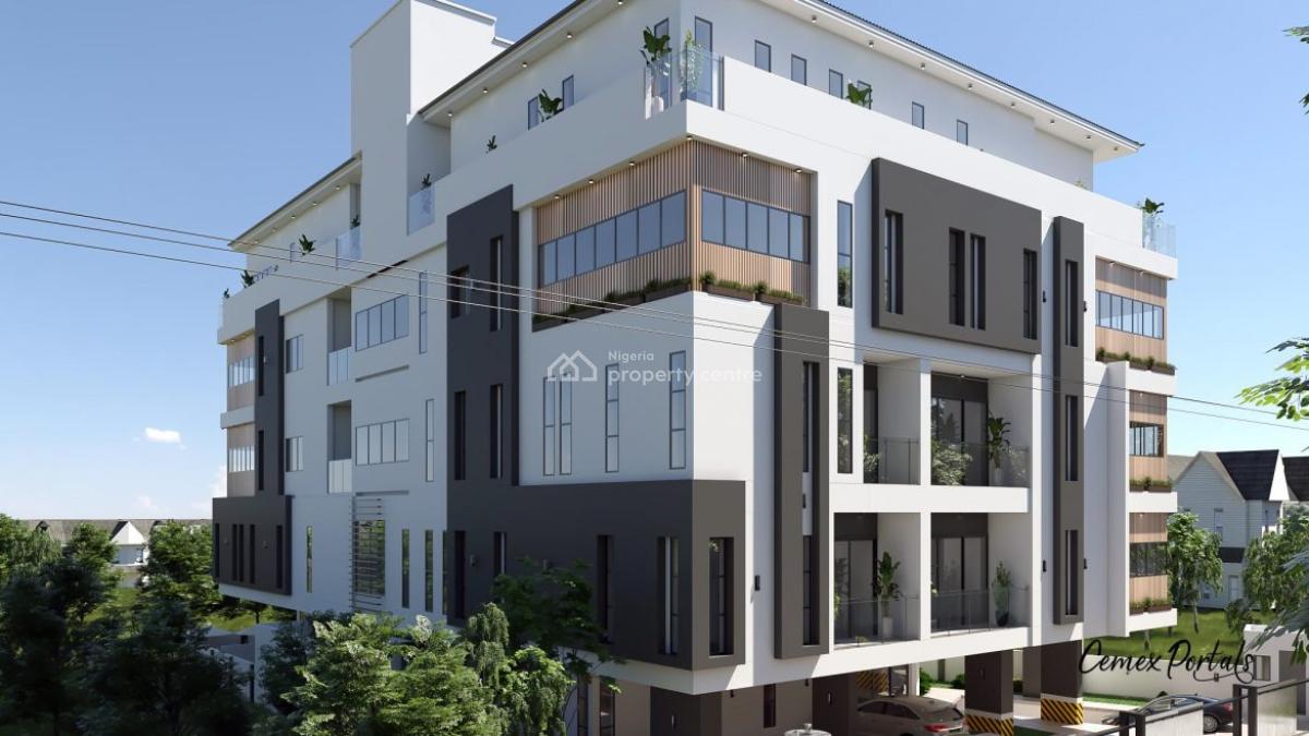 3 Bed Penthouse + 1rm Bq + 4 Car Park Spaces, Shonibare Estate Ikeja, Maryland, Lagos, Flat / Apartment for Sale
