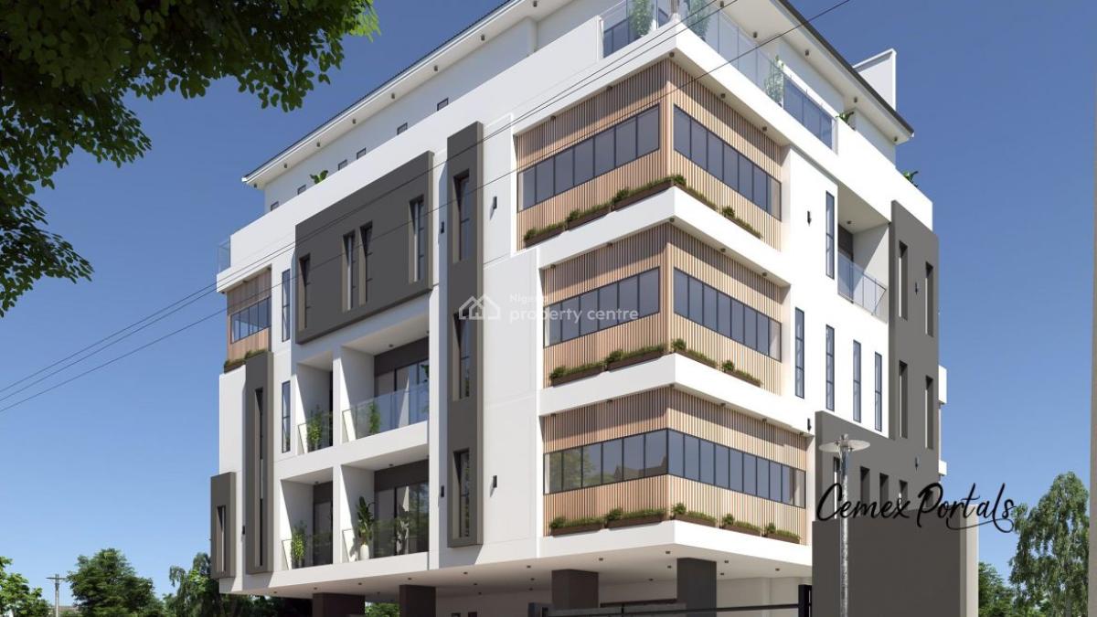 4 Bed Penthouse + 1 Rm Bq+ 4 Car Park Spaces, Shonibare Estate Ikeja, Maryland, Lagos, Flat / Apartment for Sale