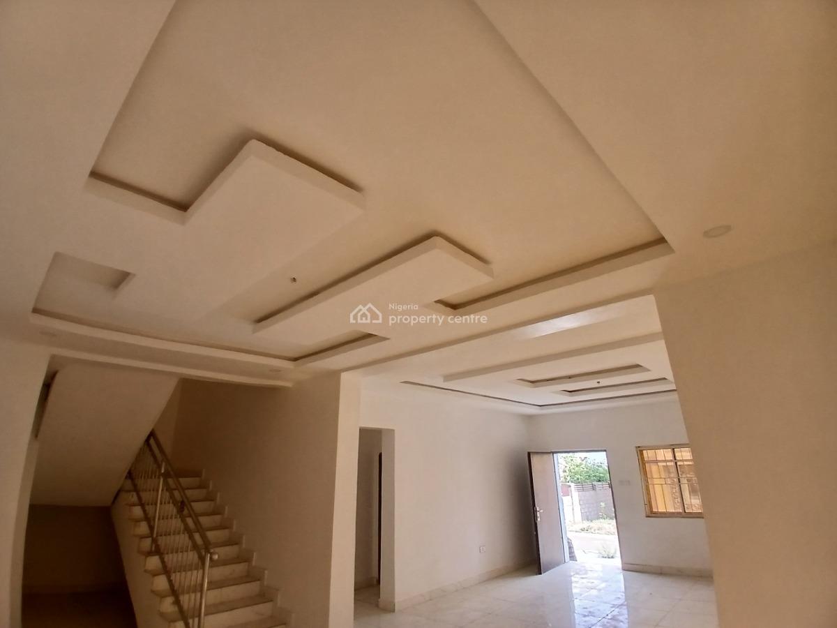 Luxury 5-bedroom Detached Duplex with Study Room on Tarred Road, Lennar Hillside Estate Near Brick City Estate, Kubwa, Abuja, Detached Duplex for Sale