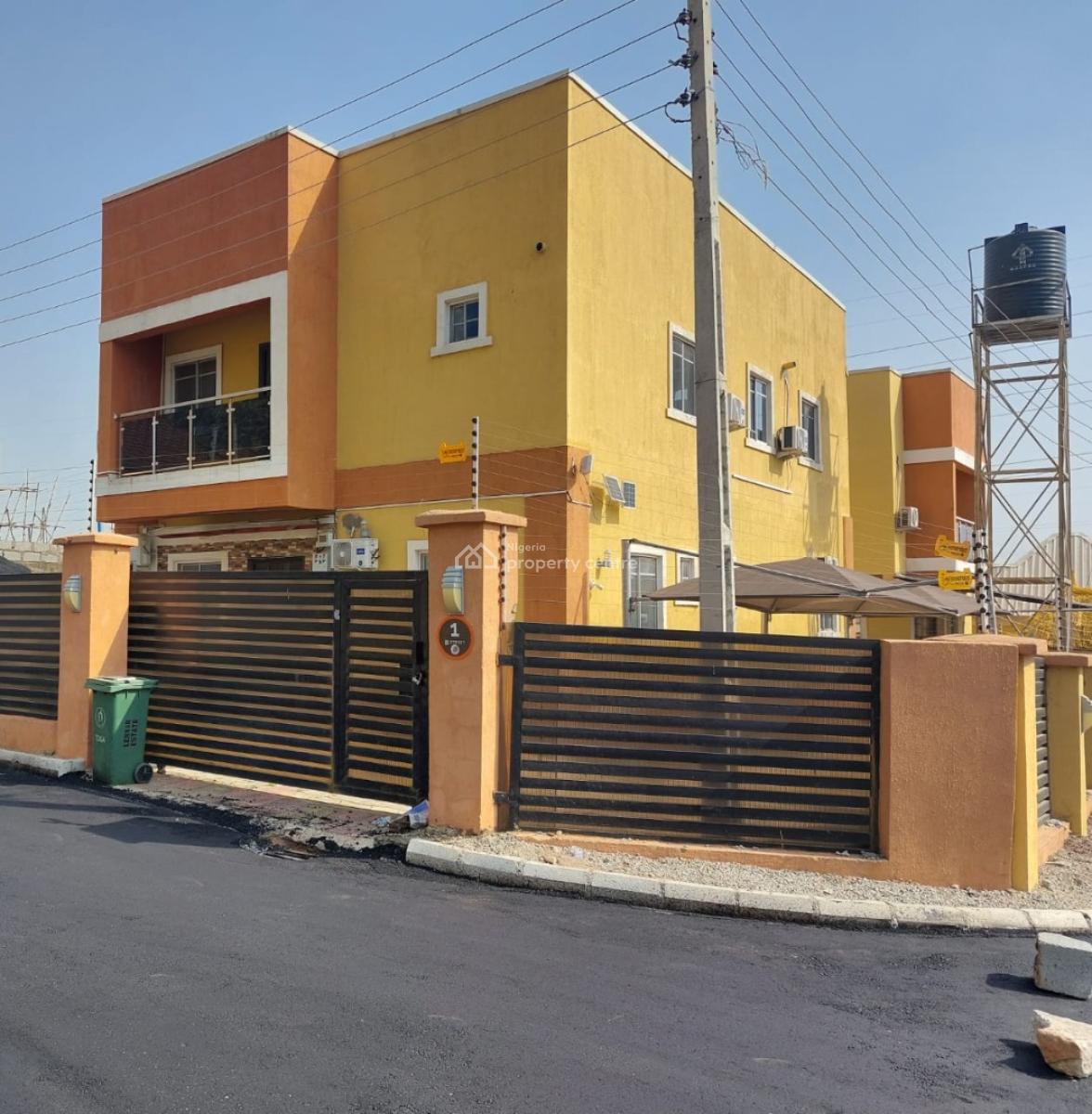 Luxury 5-bedroom Detached Duplex with Study Room on Tarred Road, Lennar Hillside Estate Near Brick City Estate, Kubwa, Abuja, Detached Duplex for Sale