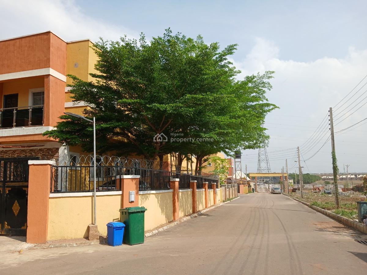 Luxury 5-bedroom Detached Duplex with Study Room on Tarred Road, Lennar Hillside Estate Near Brick City Estate, Kubwa, Abuja, Detached Duplex for Sale