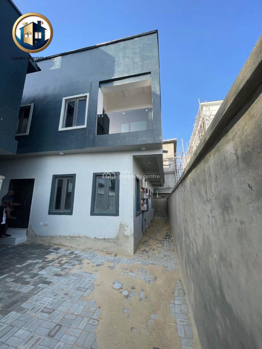 Brand New 4-bedroom Semi-detached Duplex, Atlantic View Estate, New Road, Lekki, Lagos, Semi-detached Duplex for Rent