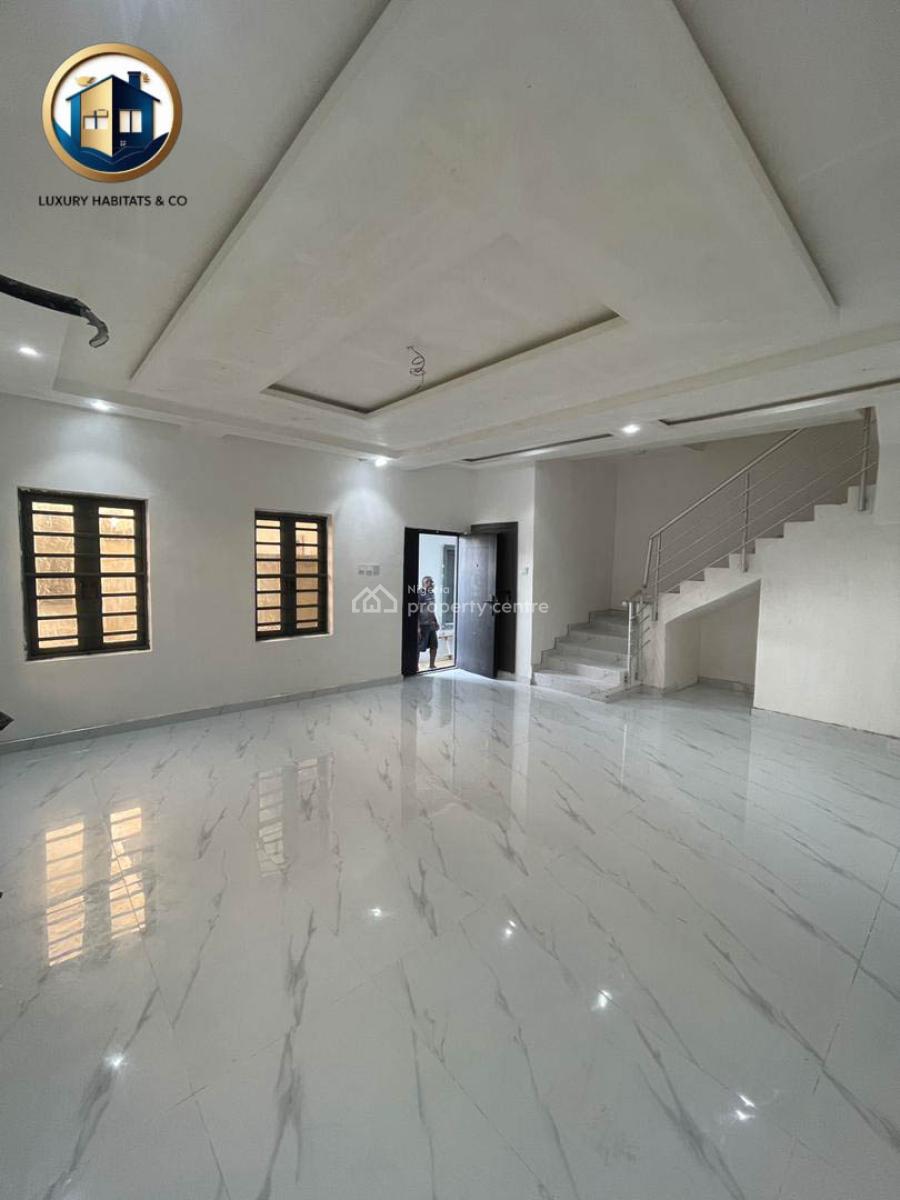 Brand New 4-bedroom Semi-detached Duplex, Atlantic View Estate, New Road, Lekki, Lagos, Semi-detached Duplex for Rent
