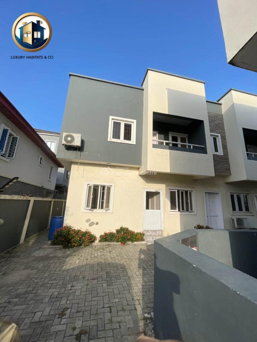 Spacious 2 Bedroom Flat Upstairs, Atlantic View Estate, New Road, Lekki, Lagos, Flat / Apartment for Rent