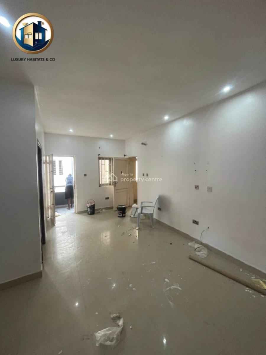 Spacious 2 Bedroom Flat Upstairs, Atlantic View Estate, New Road, Lekki, Lagos, Flat / Apartment for Rent