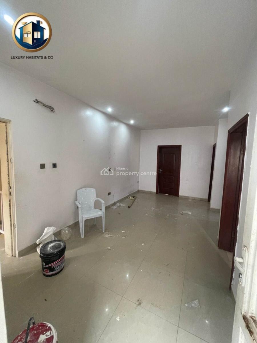 Spacious 2 Bedroom Flat Upstairs, Atlantic View Estate, New Road, Lekki, Lagos, Flat / Apartment for Rent