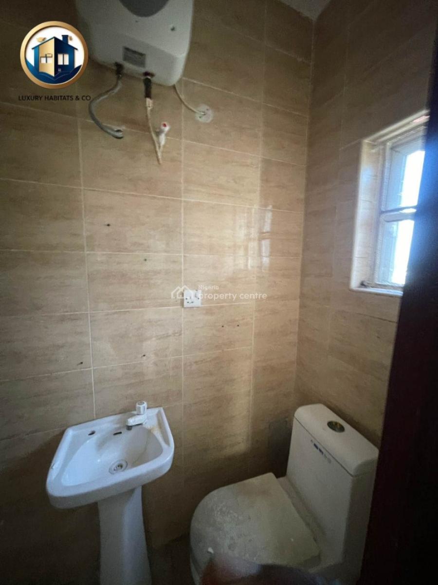 Spacious 2 Bedroom Flat Upstairs, Atlantic View Estate, New Road, Lekki, Lagos, Flat / Apartment for Rent