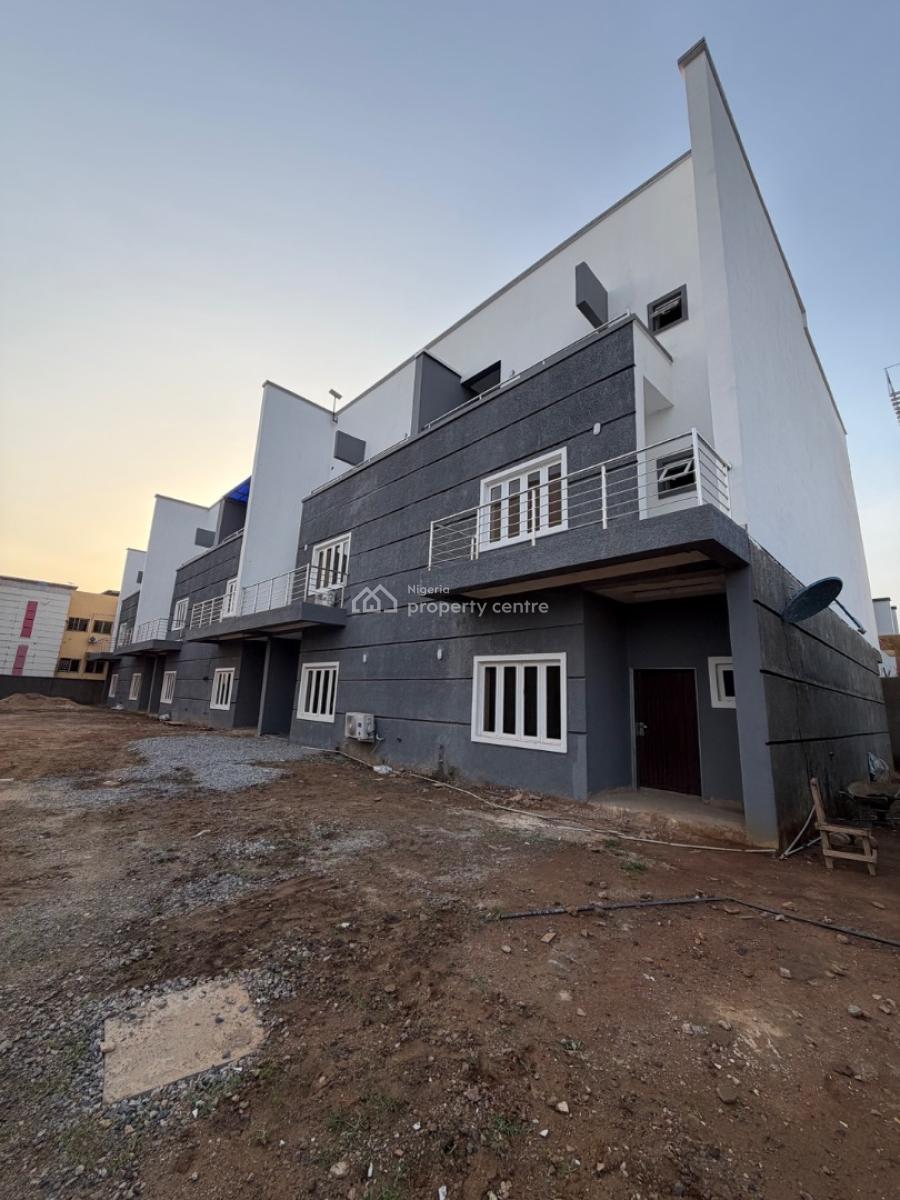 Brand New 4 Bedroom Duplex & Bq, By Stella Maris, Life Camp, Abuja, Terraced Duplex for Sale