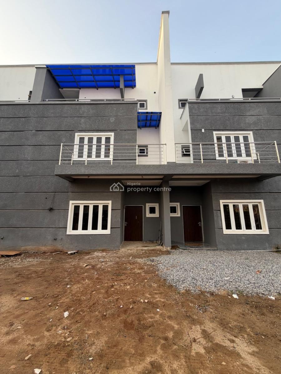 Brand New 4 Bedroom Duplex & Bq, By Stella Maris, Life Camp, Abuja, Terraced Duplex for Sale