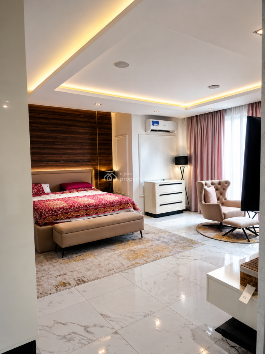Very Clean Excutive 3 Bedroom Flat with Bq Upstairs N Elevator, Inside Banana Island Estate, Banana Island, Ikoyi, Lagos, Flat / Apartment for Sale