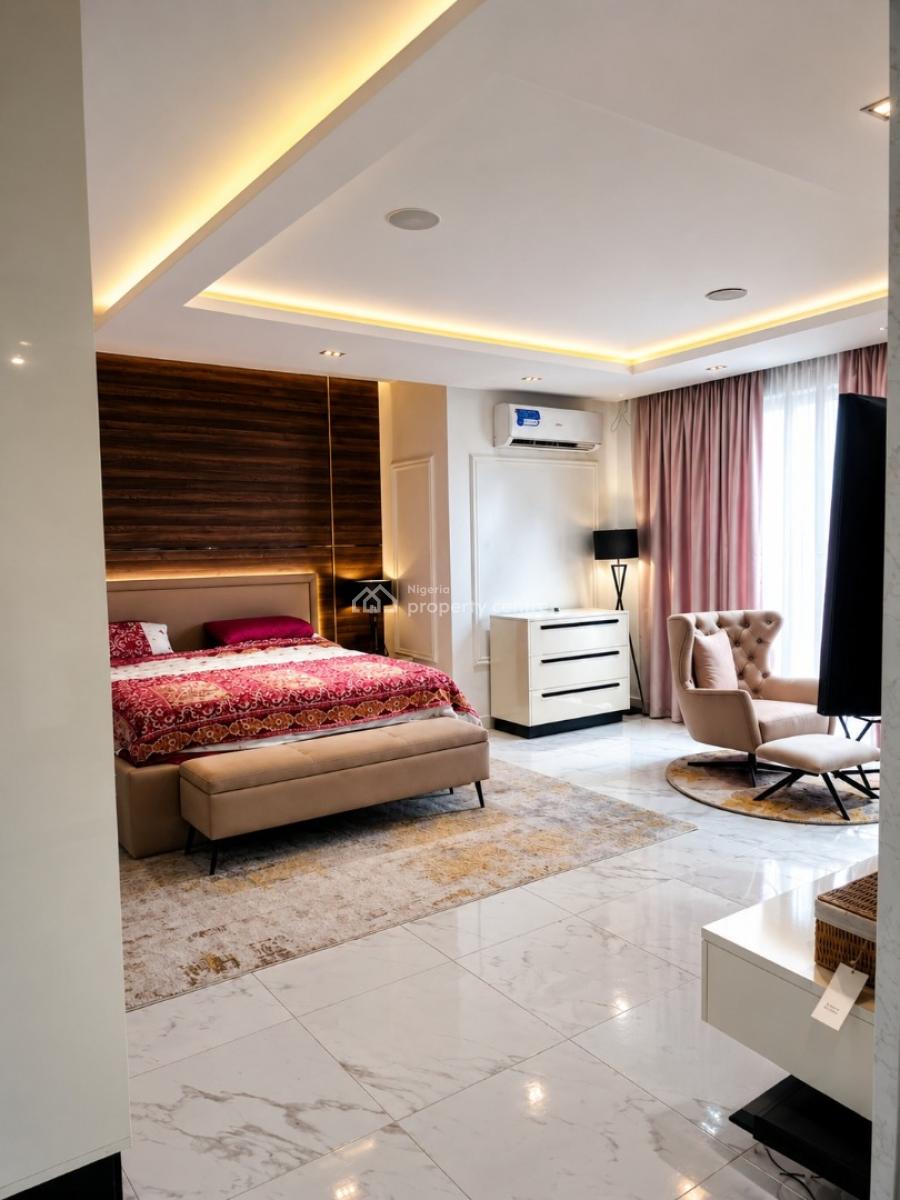 Very Clean Excutive 3 Bedroom Flat with Bq Upstairs with Elevator, Banana Island, Ikoyi, Lagos, Flat / Apartment for Sale