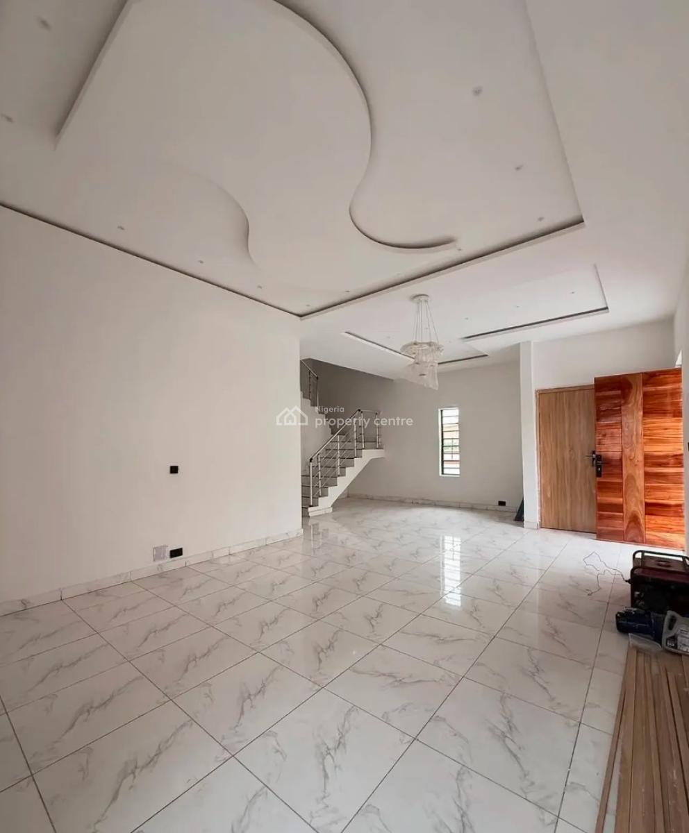 Contemporary 5 Bedroom Fully Detached Duplex with Bq, Secure Estate at Abijo Gra, Abijo, Lekki, Lagos, Detached Duplex for Sale