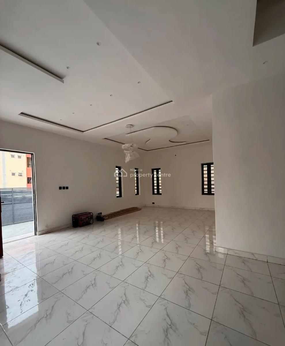 Contemporary 5 Bedroom Fully Detached Duplex with Bq, Secure Estate at Abijo Gra, Abijo, Lekki, Lagos, Detached Duplex for Sale