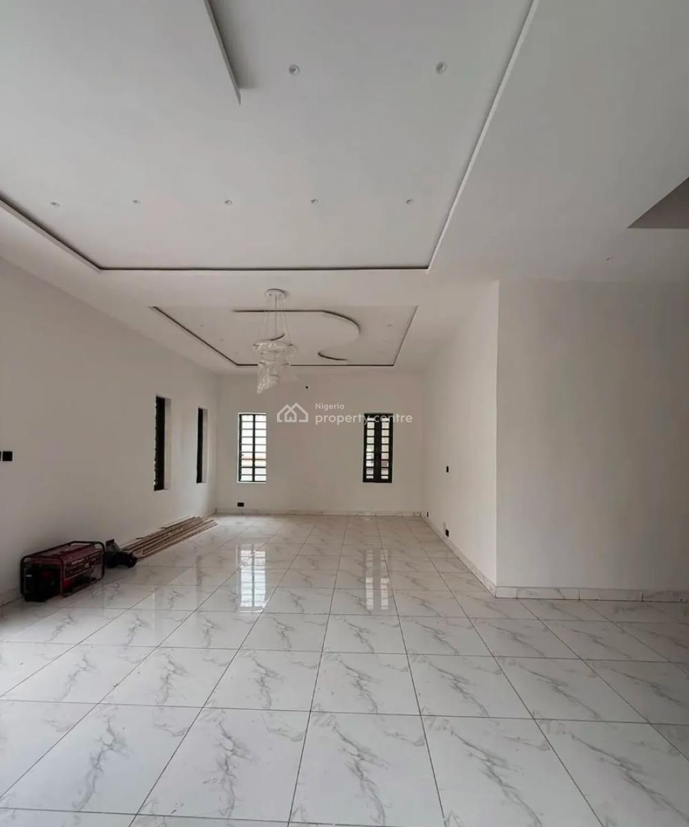 Contemporary 5 Bedroom Fully Detached Duplex with Bq, Secure Estate at Abijo Gra, Abijo, Lekki, Lagos, Detached Duplex for Sale