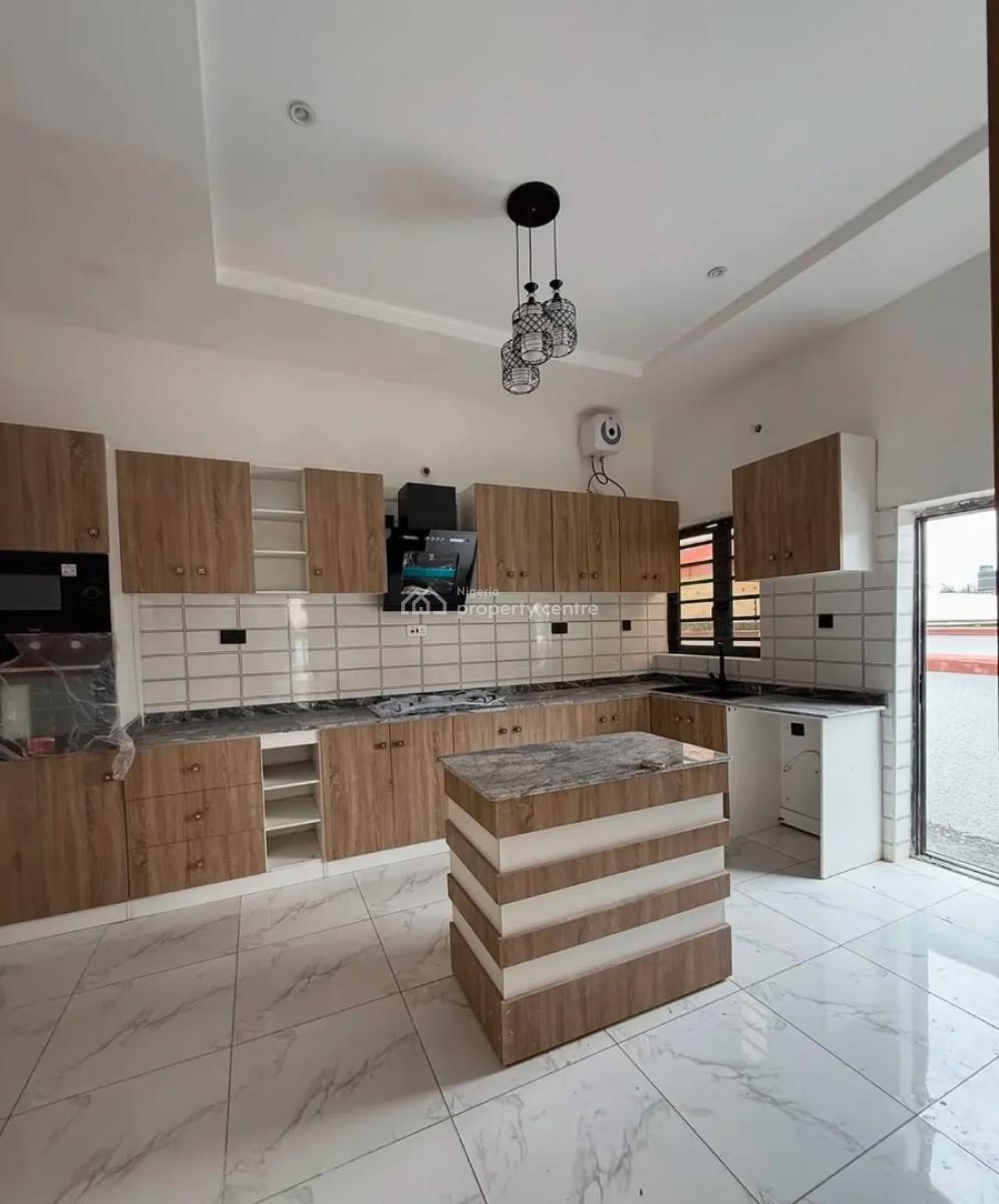 Contemporary 5 Bedroom Fully Detached Duplex with Bq, Secure Estate at Abijo Gra, Abijo, Lekki, Lagos, Detached Duplex for Sale