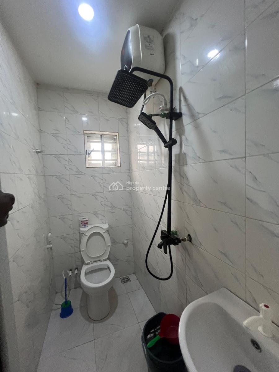 Monthly Stay Furnished Studio in a Mini Estate, Jibowu, Yaba, Lagos, Self Contain (single Rooms) for Rent