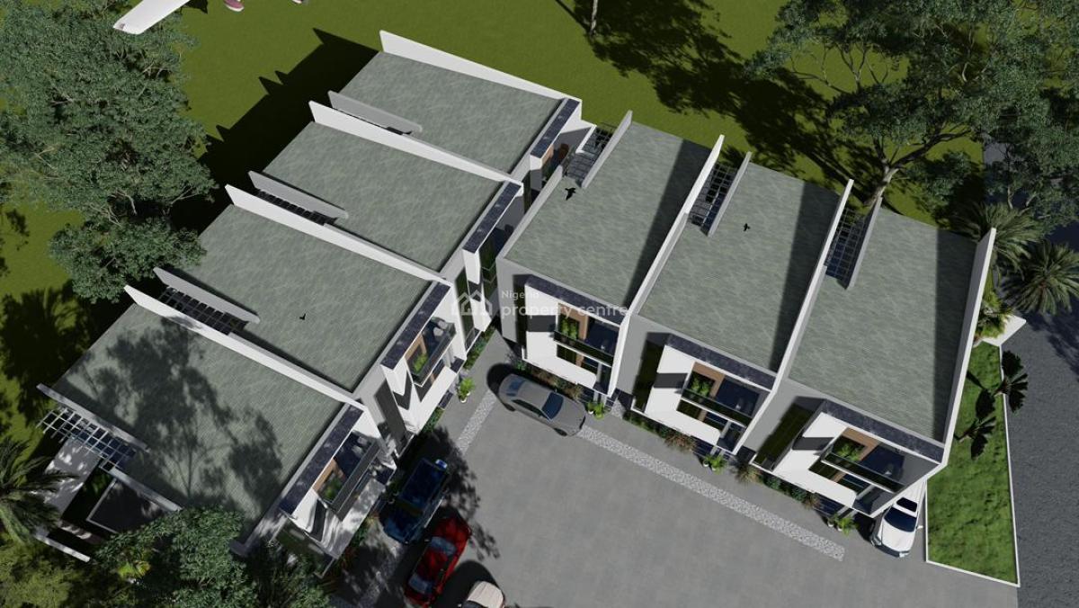 4 Bedroom Terrace Duplex with Bq, Life Camp, Abuja, Semi-detached Duplex for Sale