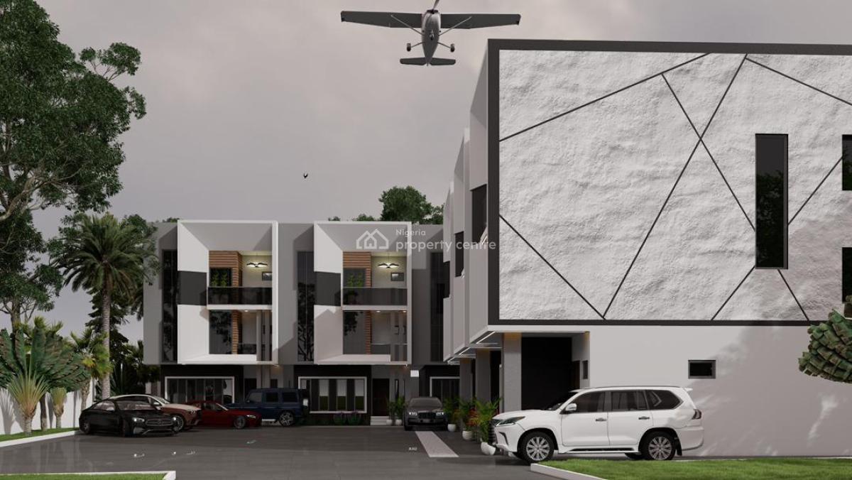 4 Bedroom Terrace Duplex with Bq, Life Camp, Abuja, Semi-detached Duplex for Sale