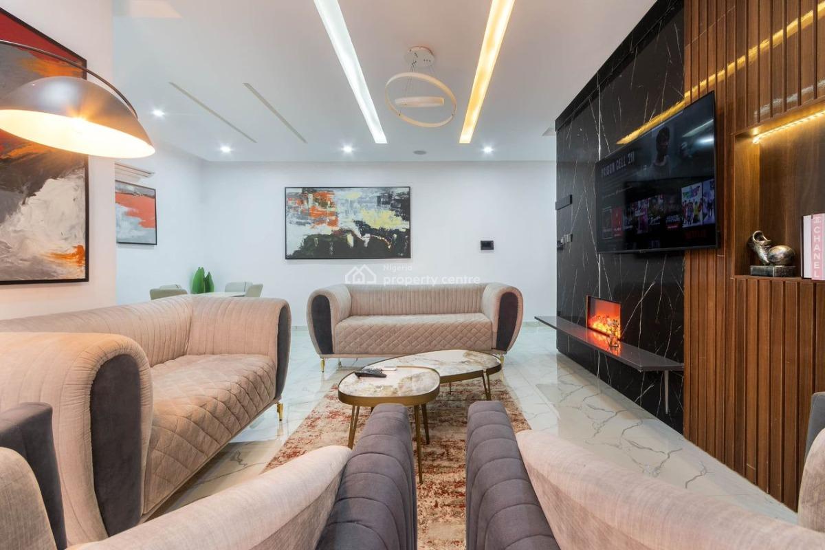 Luxury 2 Bedroom Apartment with Swimming Pool and Gymnasium, Football Pitch, Ps5,smart Door Lock,inbulit Speakers,table Tennis, Ajah, Lagos, Flat / Apartment Short Let