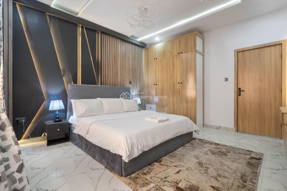 Luxury 2 Bedroom Apartment with Swimming Pool and Gymnasium, Football Pitch, Ps5,smart Door Lock,inbulit Speakers,table Tennis, Ajah, Lagos, Flat / Apartment Short Let