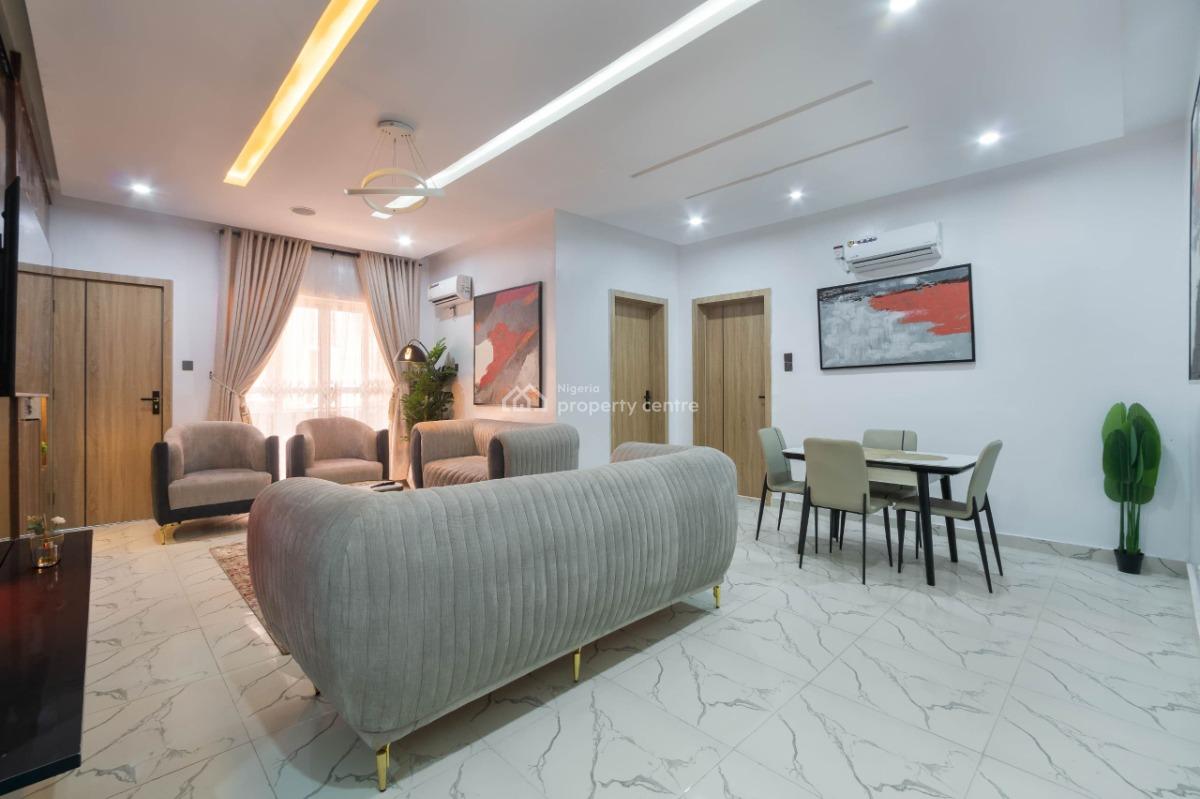 Luxury 2 Bedroom Apartment with Swimming Pool and Gymnasium, Football Pitch, Ps5,smart Door Lock,inbulit Speakers,table Tennis, Ajah, Lagos, Flat / Apartment Short Let