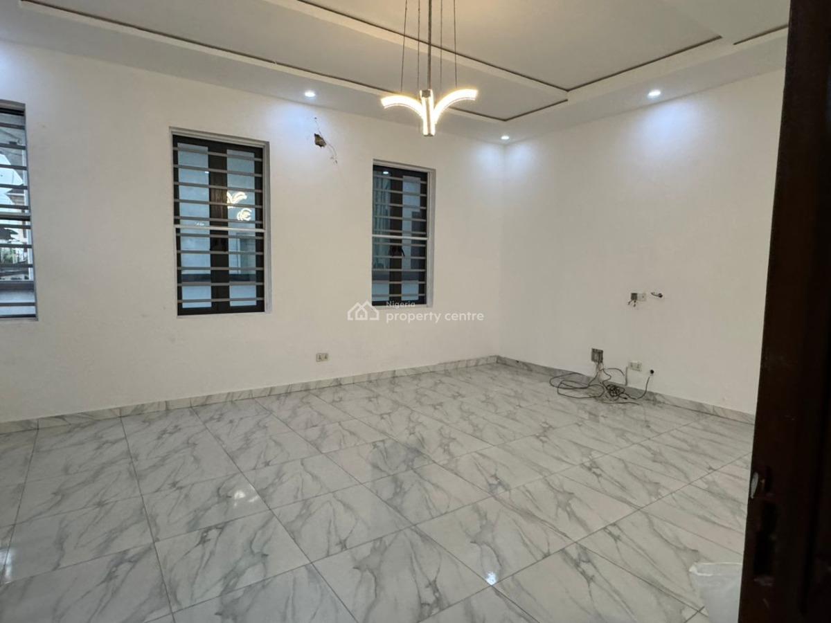 Self Serviced Unfurnished Fully Detached 5bedroom Duplex with a Bq & S, Chevron, Lekki, Lagos, House for Rent