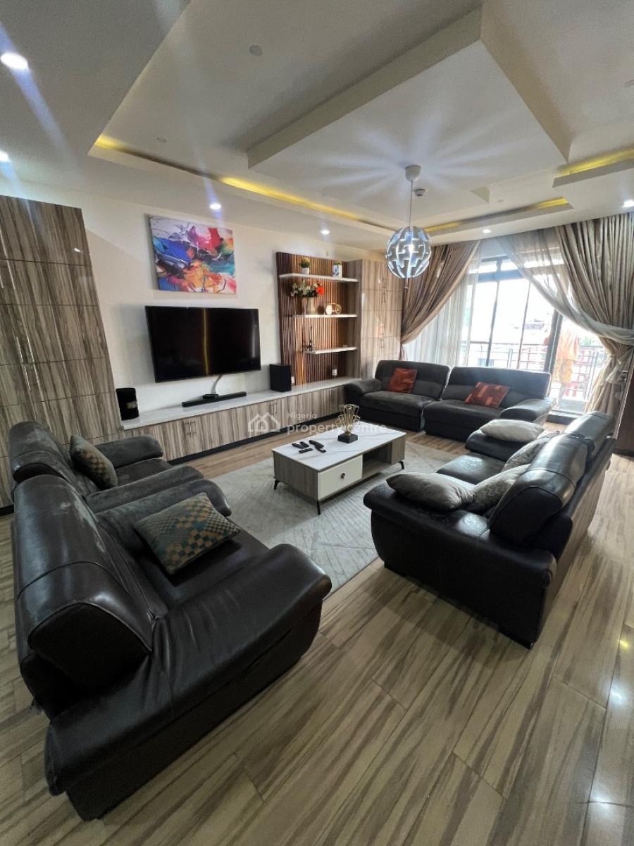 Superb & Strategically Located Massive Fully Furnished 3-bedroom Flat, Oniru, Victoria Island (vi), Lagos, Flat / Apartment for Rent