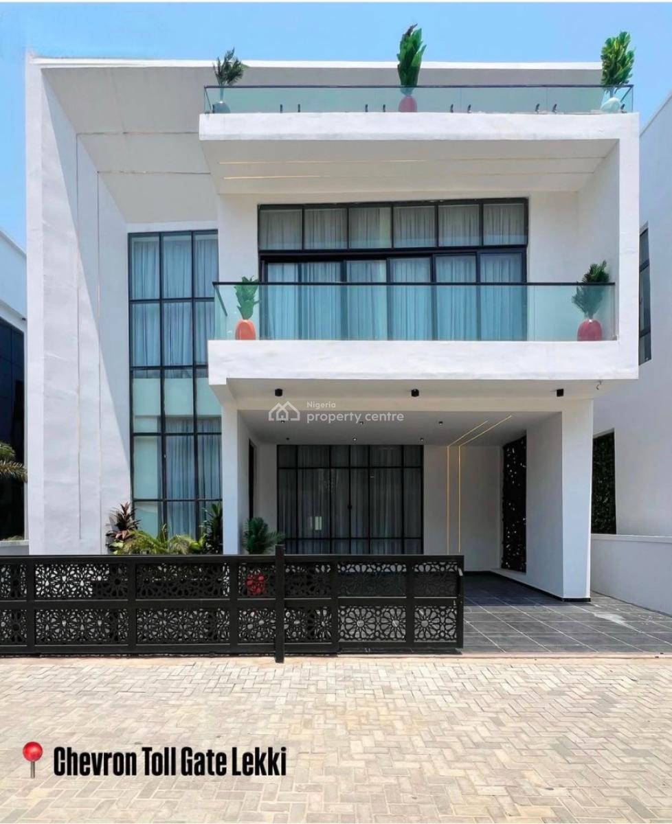 Luxury Smart Homes 5 Bedroom Fully Detached Duplex, Chevron, Lekki, Lagos, Detached Duplex for Sale