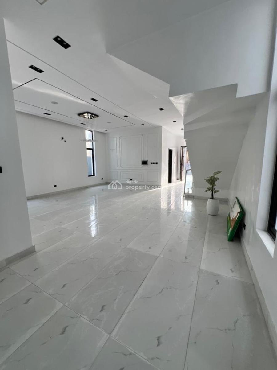Inviting 5 Bedroom Detached with Pool, Gym, Cinema, in an Estate, Chevron, Lekki, Lagos, Detached Duplex for Sale