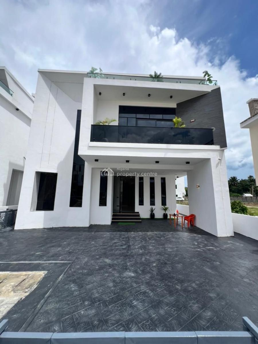 Classy 5 Bedroom Detached with Pool, Gym, Home Automation & Bq, Chevron, Lekki, Lagos, Detached Duplex for Sale