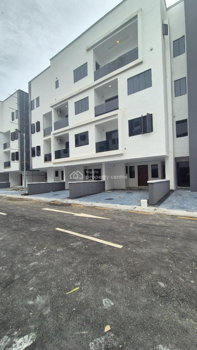 Direct Luxury 4 Bedrooms Terraced Duplex with a Room Bq, Gym, Swimming Pool, Off Issac John Street, Ikeja Gra, Ikeja, Lagos, Terraced Duplex for Sale