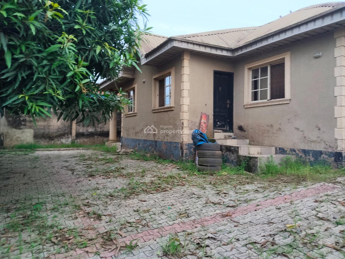 3 Bedrooms Bungalow Built on Standard Full Plot of Land Fenced, Magboro, Ogun, House for Sale