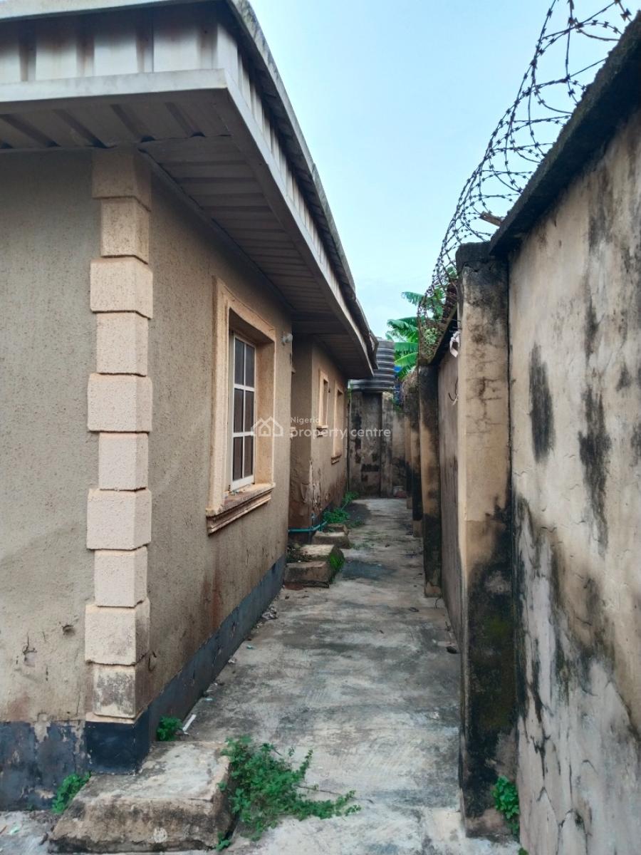 3 Bedrooms Bungalow Built on Standard Full Plot of Land Fenced, Magboro, Ogun, House for Sale