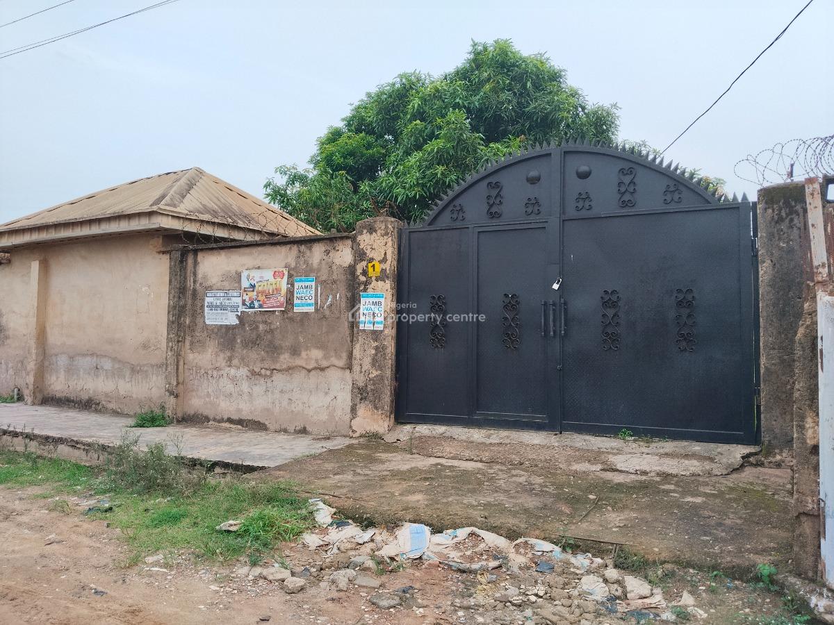 3 Bedrooms Bungalow Built on Standard Full Plot of Land Fenced, Magboro, Ogun, House for Sale
