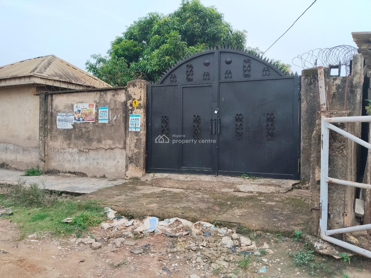 3 Bedrooms Bungalow Built on Standard Full Plot of Land Fenced, Magboro, Ogun, House for Sale