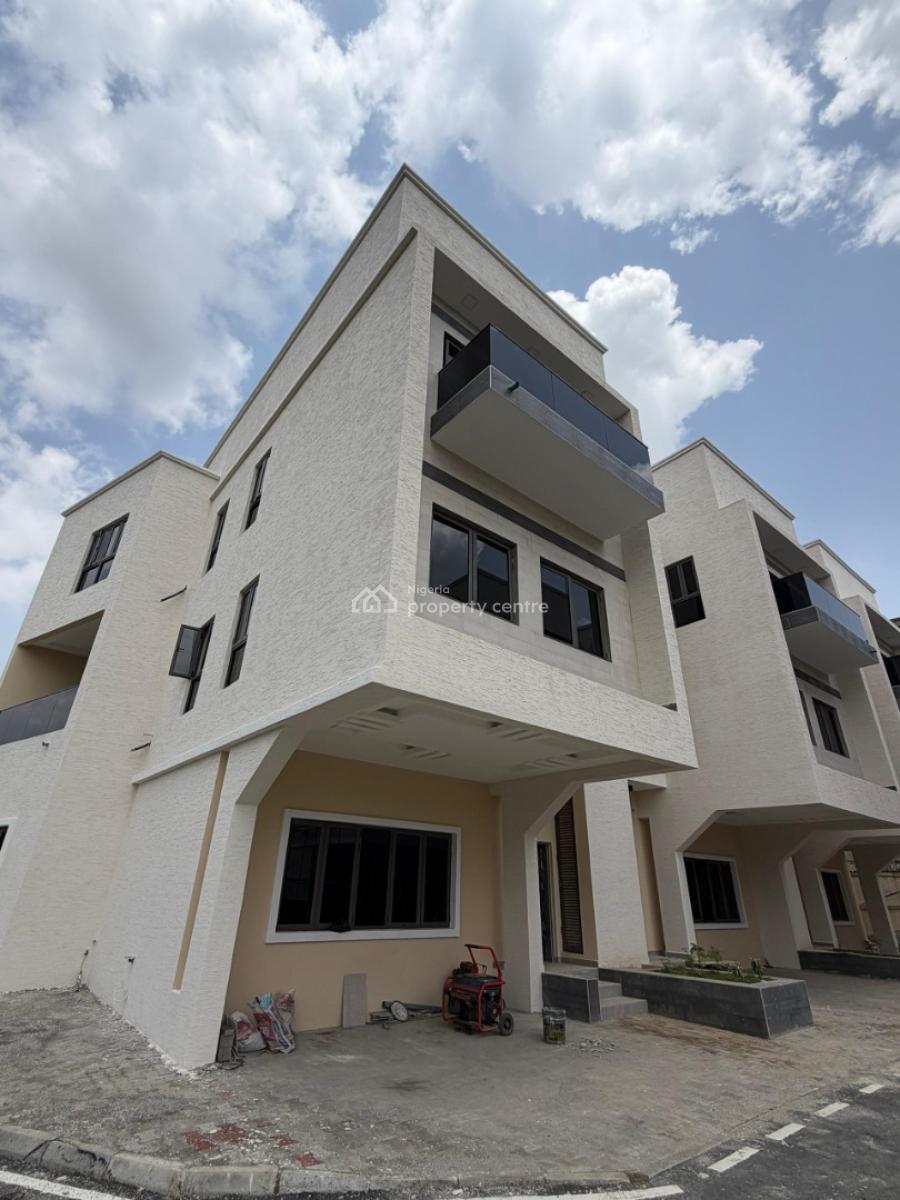 Newly Built 4 Bedroom Detached Duplex with Bq, Guzape District, Abuja, Detached Duplex for Sale