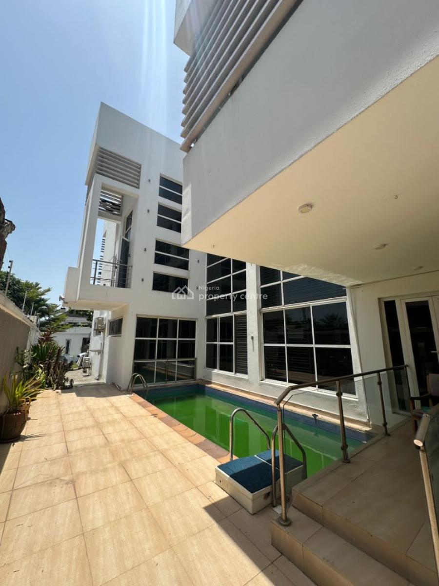 Well Finished Spacious Four Bedroom Serviced Semi-detached House for R, Banana Island, Ikoyi, Lagos, Detached Duplex for Rent