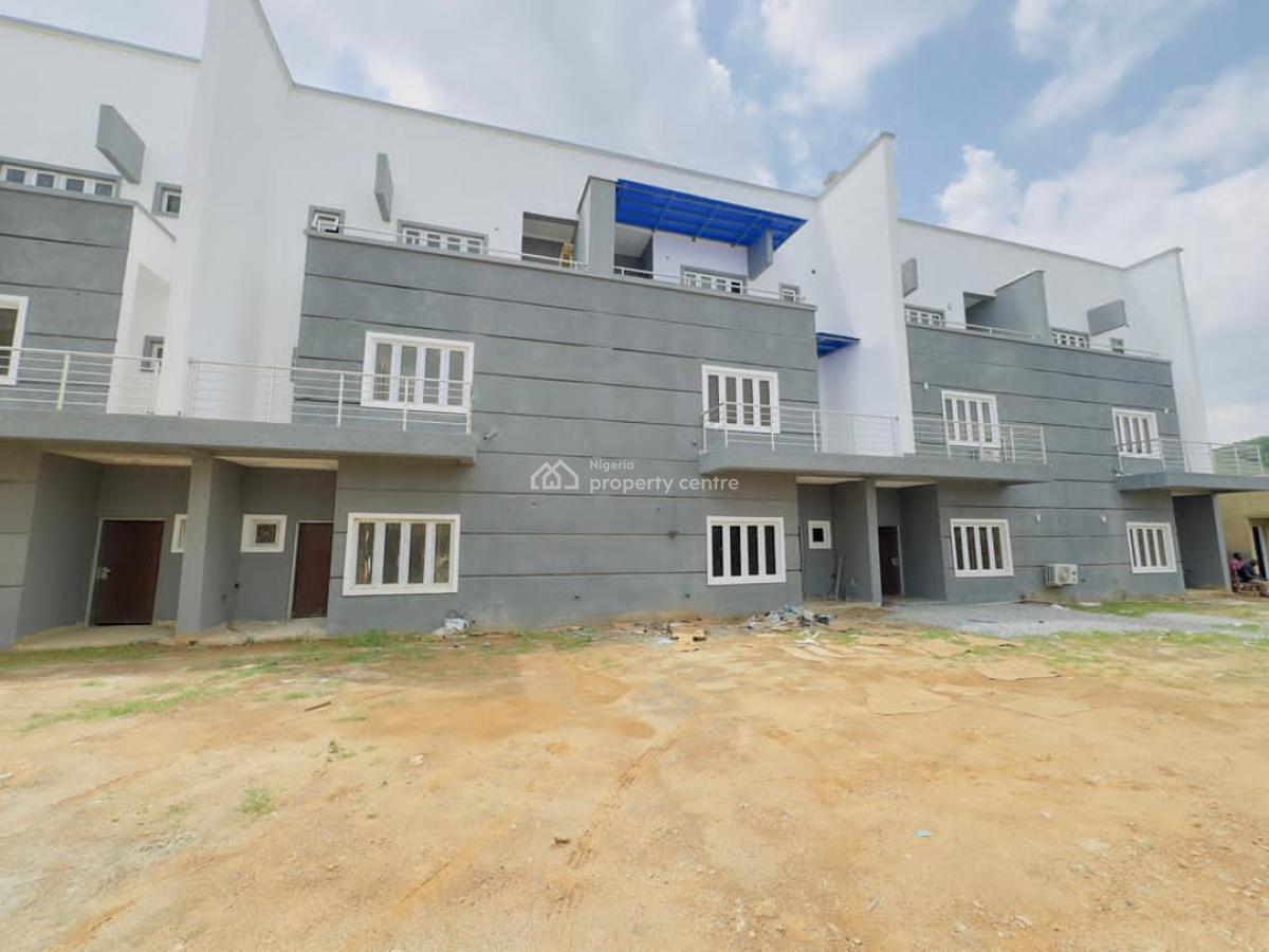 a Brand New Spacious 4-bedroom Terrace Duplex + 1bq, Life Camp, Abuja, Terraced Duplex for Sale