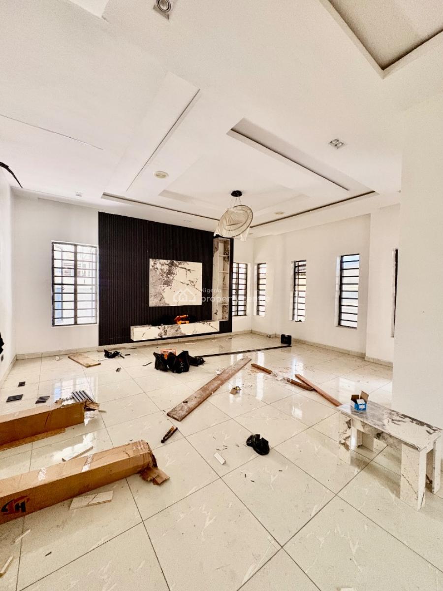 Massive 5 Bedroom Fully Detached Duplex with Bq, Gatehouse & Carports, Royal Pine Estate, Orchid Road By Lekki 2nd Toll Gate, Lekki, Lagos, Detached Duplex for Sale