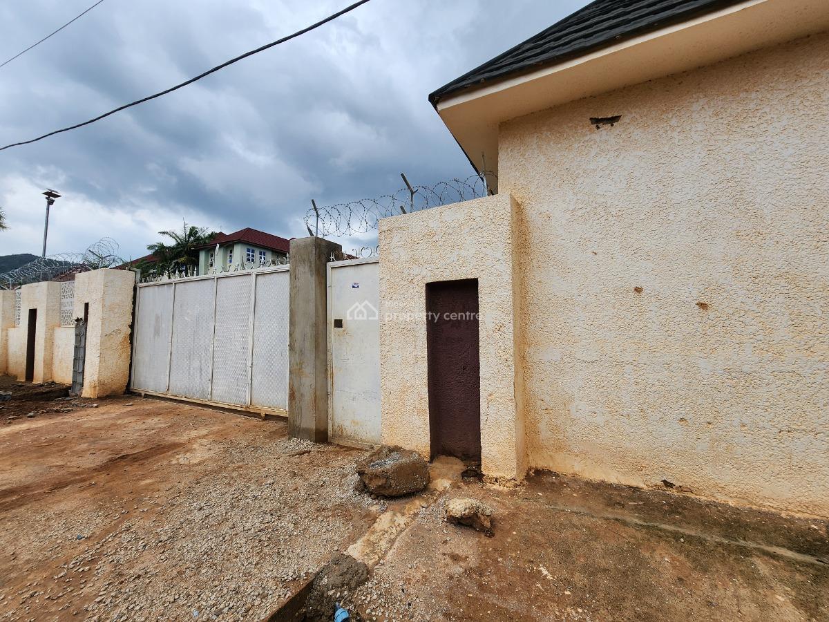 Well Located Newly Built 4 Bedroom Terrace Duplex (semi-finished), Arab Road, Kubwa, Abuja, Terraced Duplex for Sale